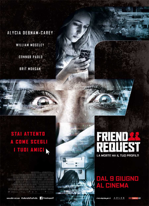 Poster del film Friend request - La morte ha il tuo profilo