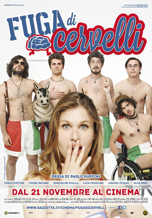 Poster del film Fuga di cervelli