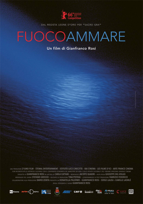 Poster del film Fuocoammare