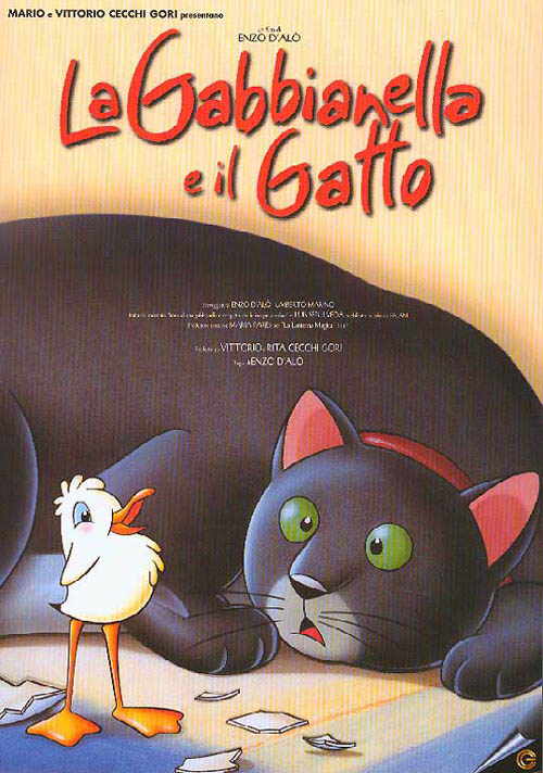 Poster del film La Gabbianella e il Gatto