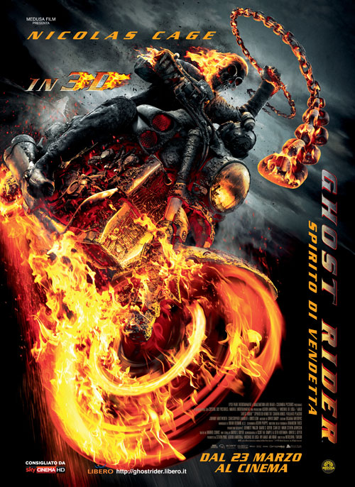 Poster del film Ghost Rider - Spirito di vendetta