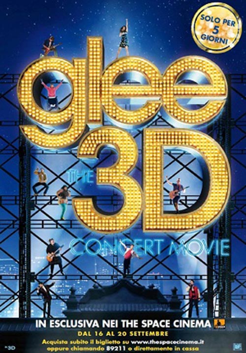 Poster del film Glee: The 3d Concert Movie