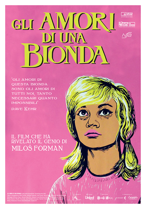Poster del film Gli amori di una bionda