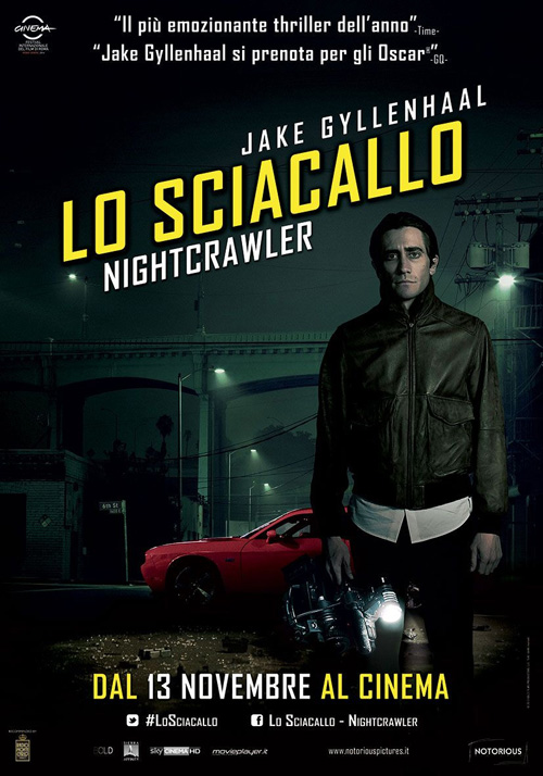 Poster del film Lo sciacallo - Nightcrawler