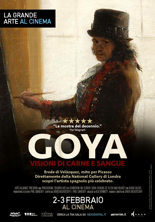 Poster del film Goya - Visioni di carne e sangue