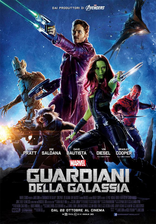 Poster del film Guardiani della Galassia