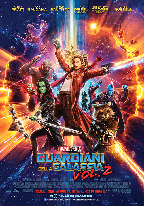 Poster del film Guardiani della Galassia Vol. 2
