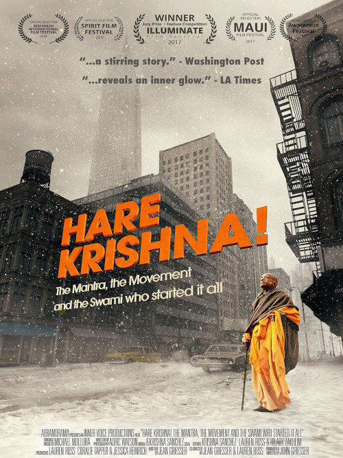 Poster del film Hare Krishna! Il Mantra, il Movimento e lo Swami che ha dato inizio a tutto