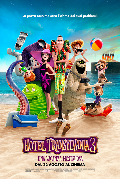 Poster del film Hotel Transylvania 3: Una vacanza mostruosa