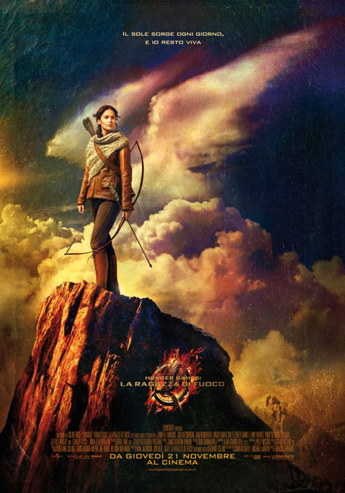 Poster del film Hunger Games: la ragazza di fuoco