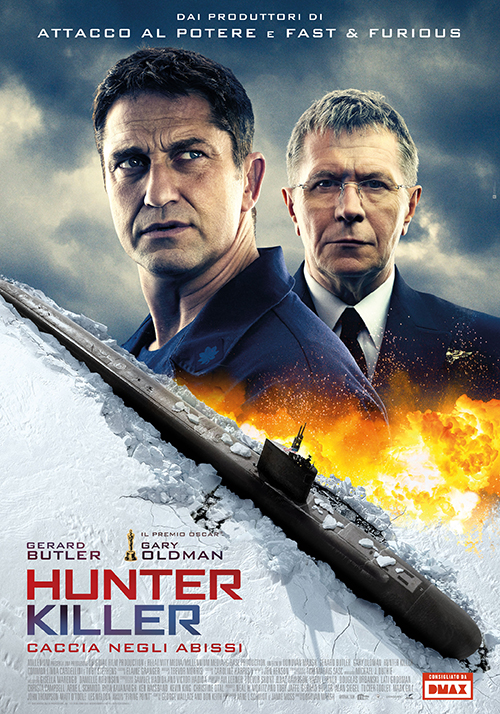 Poster del film Hunter Killer - Caccia negli abissi
