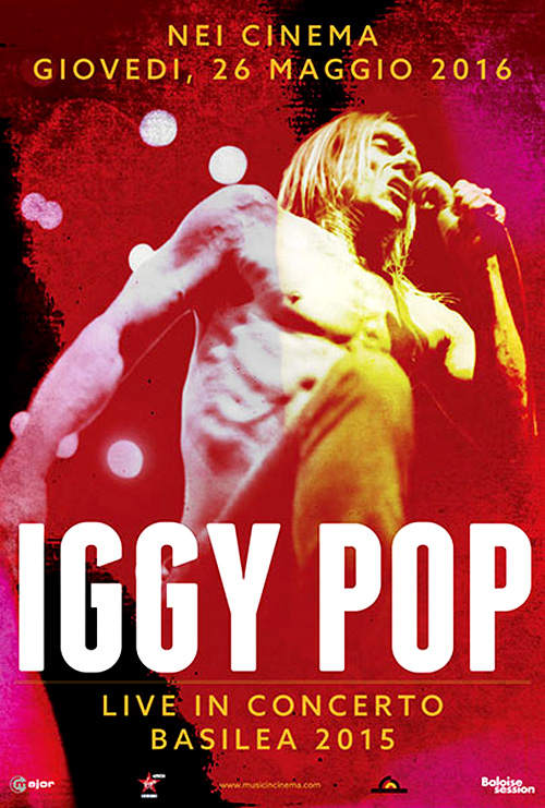 Poster del film Iggy Pop Live, Basilea