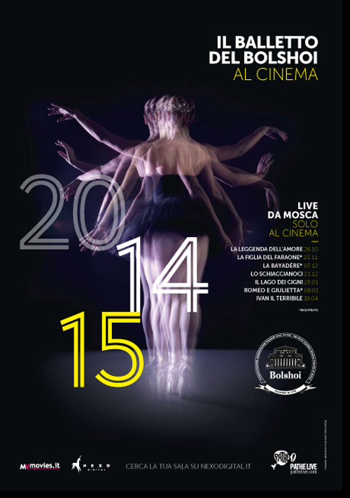 Poster del film Il balletto del Bolshoi: La Bayadre