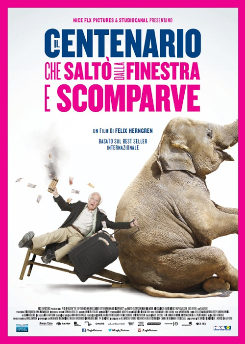 Poster del film Il centenario che salt dalla finestra e scomparve