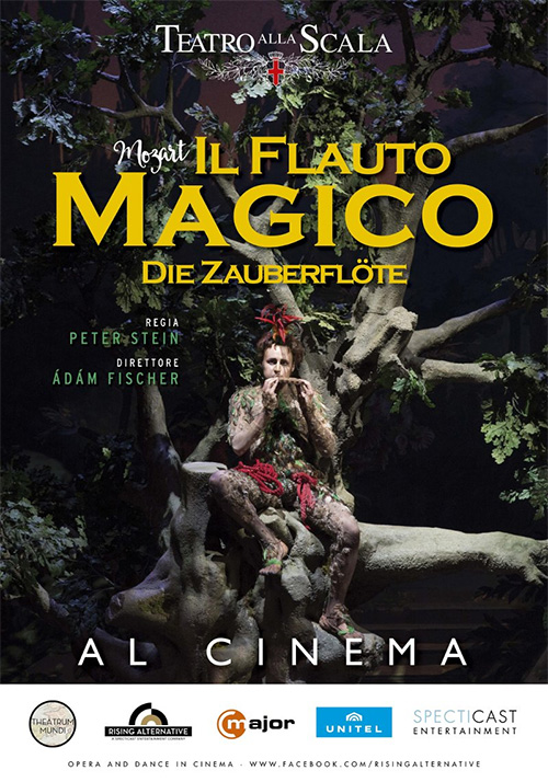 Poster del film Il Flauto Magico - Mozart 2017-2018