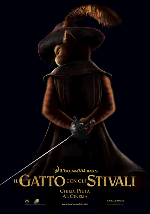 Poster del film Il Gatto con gli Stivali