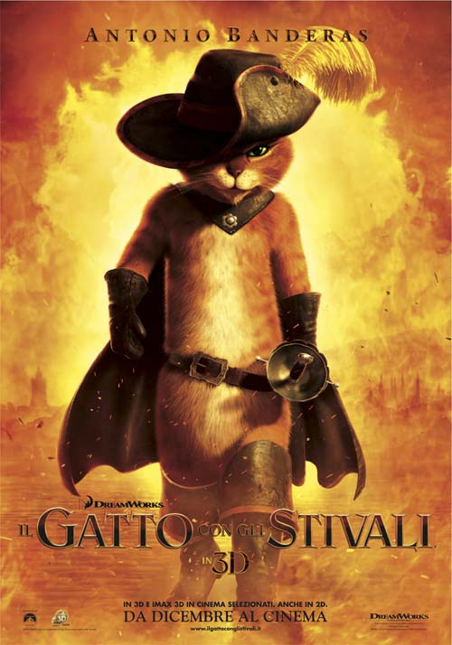 Poster del film Il Gatto con gli Stivali
