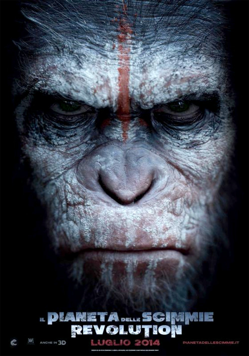 Poster del film Apes Revolution - Il Pianeta Delle Scimmie (2)