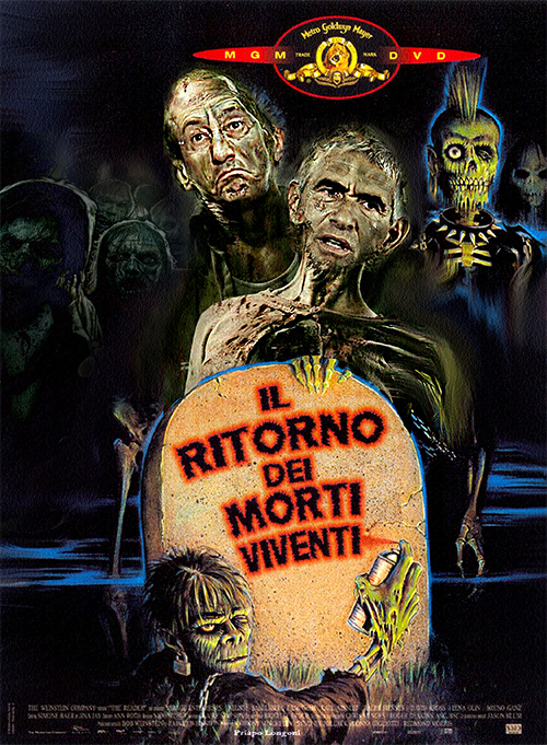 Poster del film Il ritorno dei morti viventi