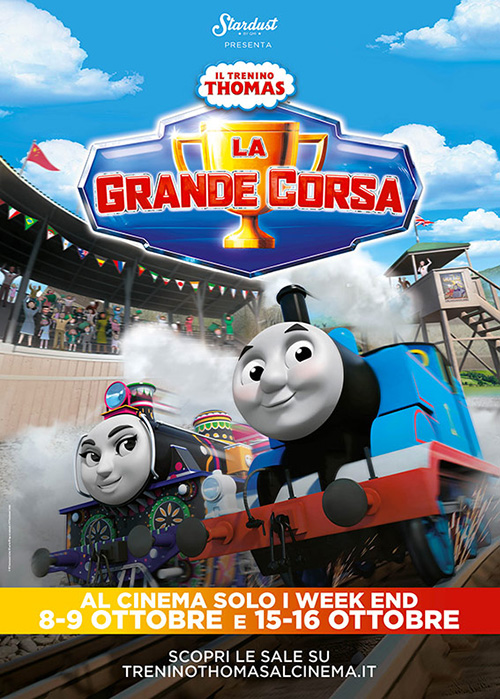 Poster del film Il Trenino Thomas - La Grande Corsa