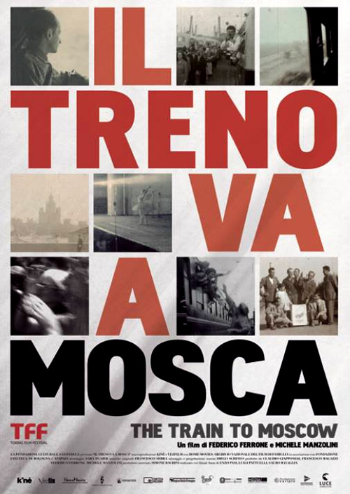 Poster del film Il treno va a Mosca