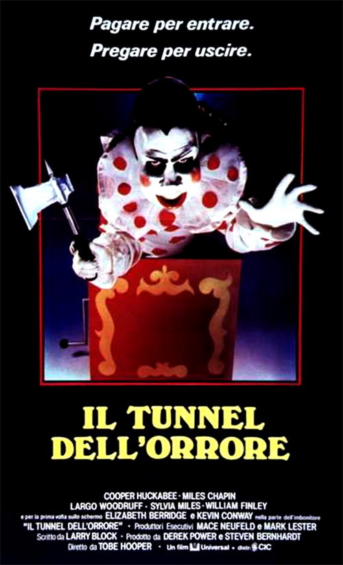 Poster del film Il tunnel dell'orrore