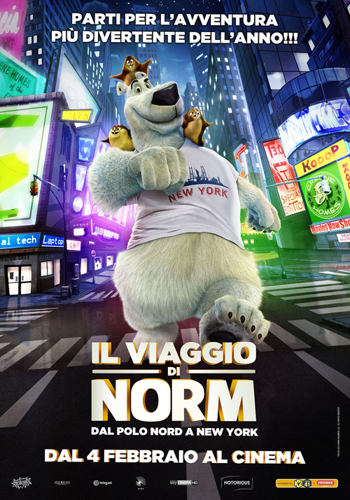 Poster del film Il viaggio di Norm