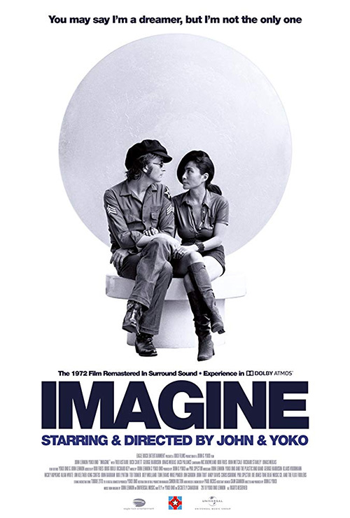 Poster del film Imagine di John Lennon & Yoko Ono