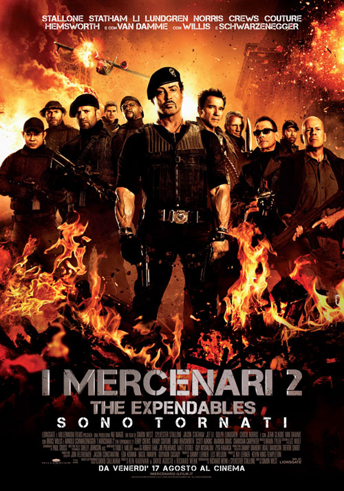 Poster del film I mercenari 2