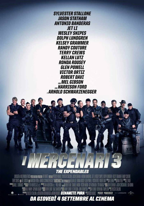 Poster del film I Mercenari 3 - The Expendables