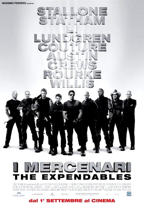 Poster del film I mercenari - The Expendables