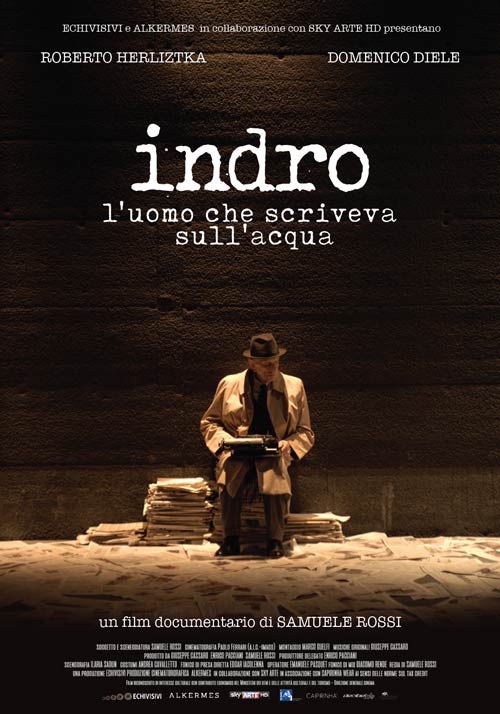 Poster del film Indro - L'uomo che scriveva sull'acqua