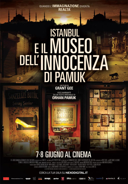 Poster del film Istanbul e il Museo dell'innocenza di Pamuk