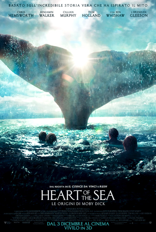 Poster del film Heart of the sea - Le origini di Moby Dick