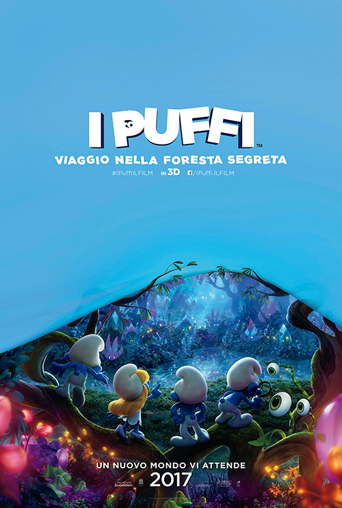 Poster del film I puffi: Viaggio nella foresta segreta