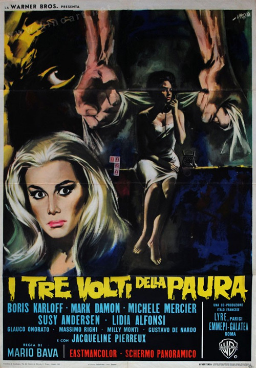 Poster del film I tre volti della paura