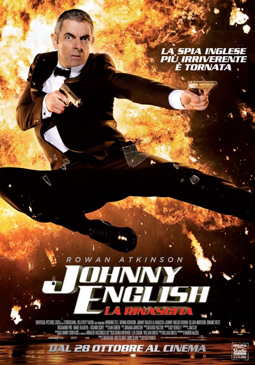 Poster del film Johnny English la rinascita