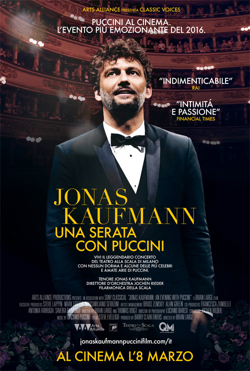 Poster del film Jonas Kaufmann - Una serata con Puccini