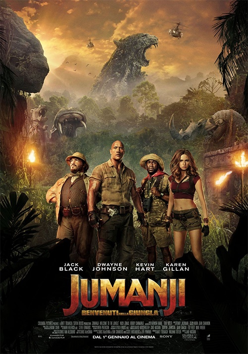 Poster del film Jumanji: Benvenuti nella Giungla