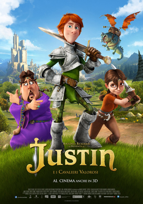 Poster del film Justin e i Cavalieri Valorosi