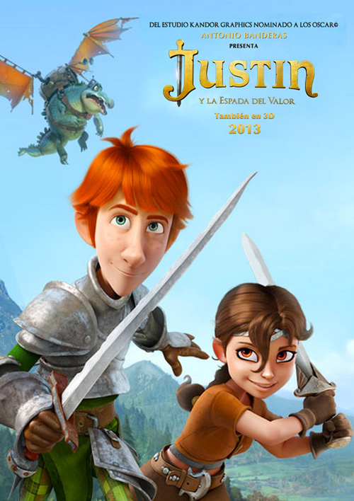 Poster del film Justin e i Cavalieri Valorosi (ES)