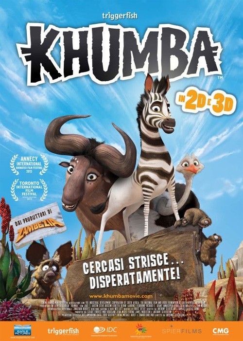 Poster del film Khumba - Cercasi strisce disperatamente