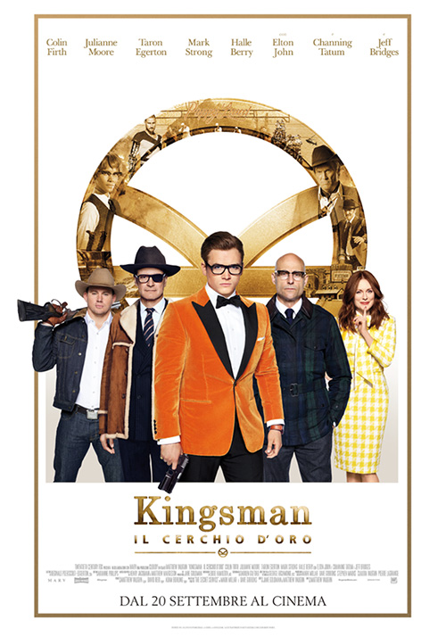 Poster del film Kingsman - Il cerchio d'oro