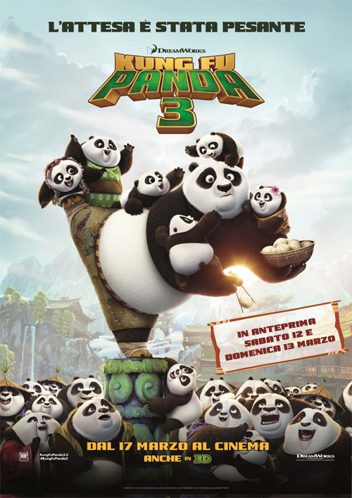 Poster del film Kung Fu Panda 3