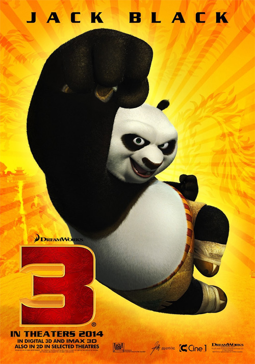 Poster del film Kung Fu Panda 3