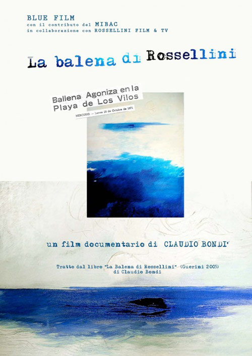 Poster del film La balena di Rossellini