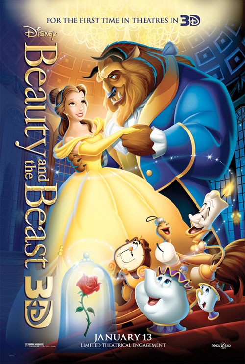 Poster del film La bella e la bestia