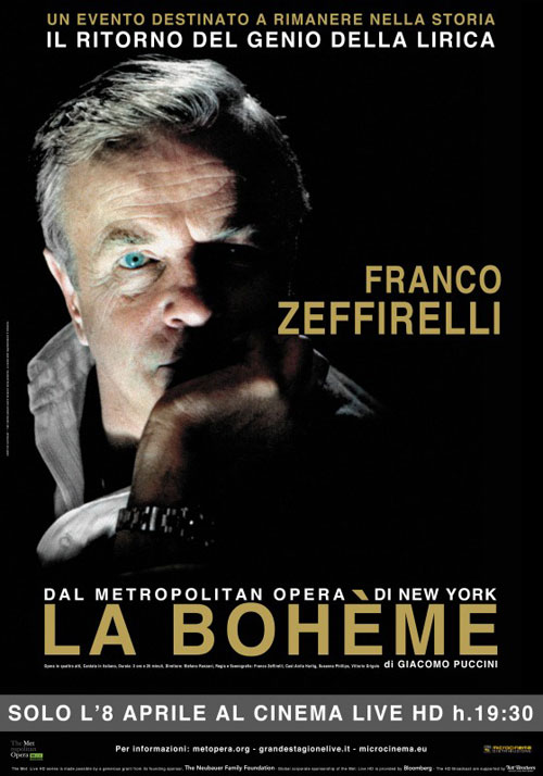 Poster del film La Boheme - Live Met 2014