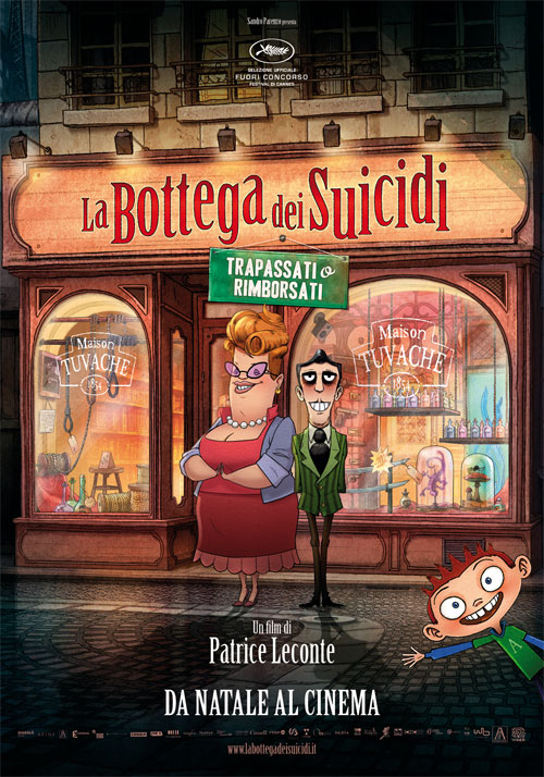 Poster del film La bottega dei suicidi