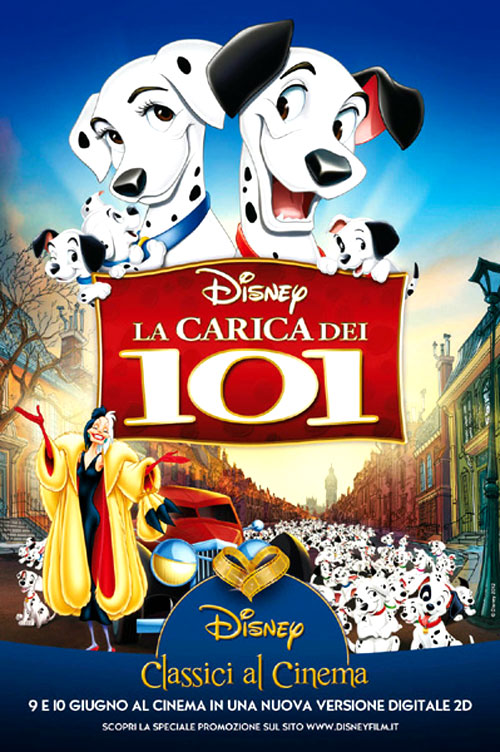 Poster del film La carica dei 101